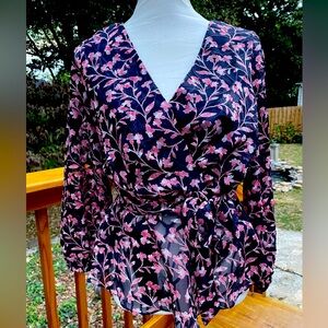 Faux Wrap Top